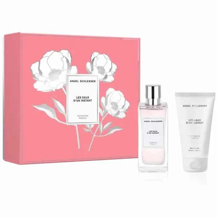 Angel Schlesser Immense Peony – Eau de Toilette Unisex Spray 100 ml, Set 2 Pieces