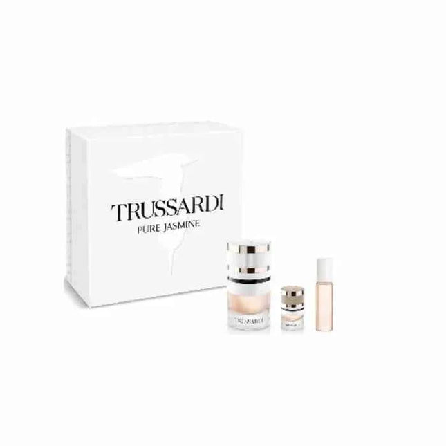 Trussardi Pure Jasmine – Eau de Parfum for Women Spray 60 ml Set 3 Piezas