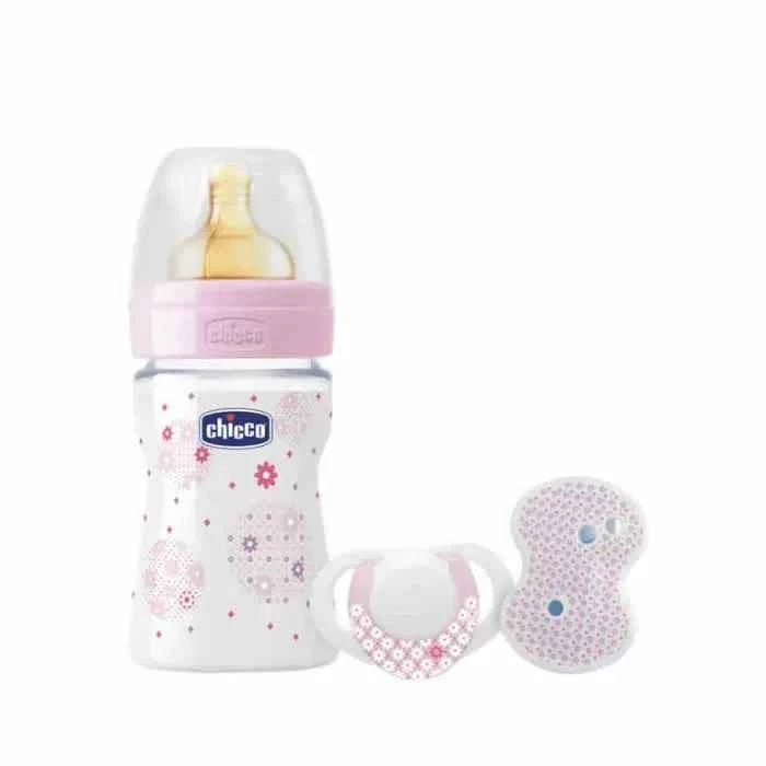 Chicco Regalo Well-Being Silicone "Mum Effect" Rose 0m+ Unisex, Set 3 Pieces