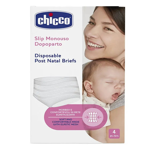 Chicco Mammy Disposable Postpartum Panties Unisex, 4 Units