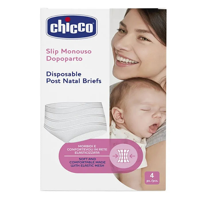 Chicco Mammy Disposable Postpartum Panties Unisex, 4 Units