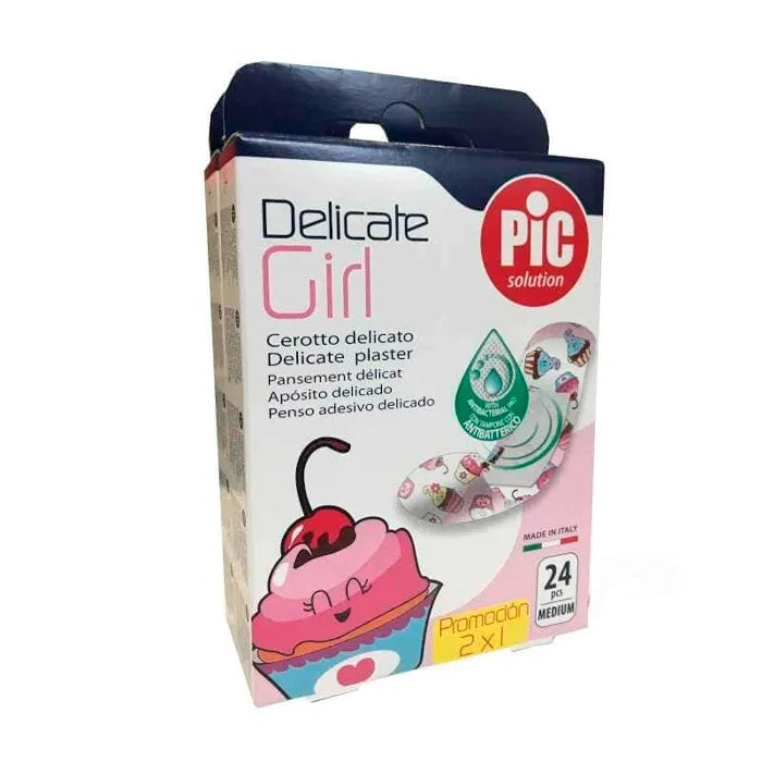 PIC Delicate Tnt Girl Adhesive Dressings 19x72cm 24U