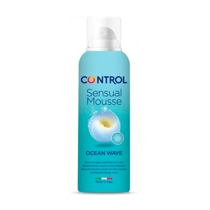 Control Massage – Cream Mousse Sensual Wave Unisex, 125 ml