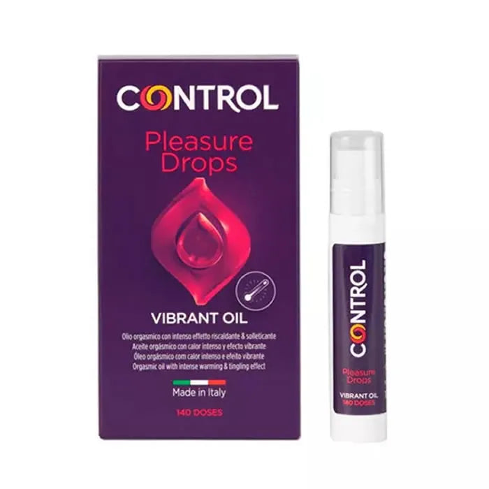 Control Pleasure Drops Vibrant Oil, 10 ml