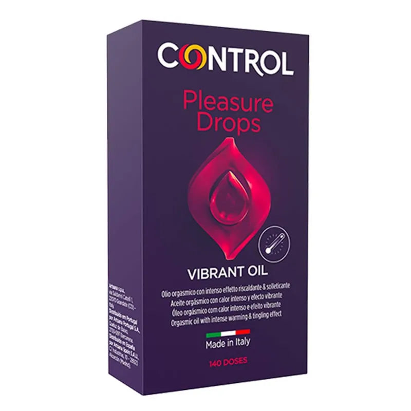Control Pleasure Drops Vibrant Oil, 10 ml