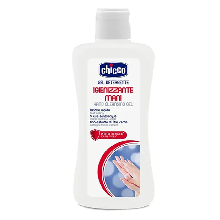 Chicco Hand Cleansing – Gel Unisex, 200 ml