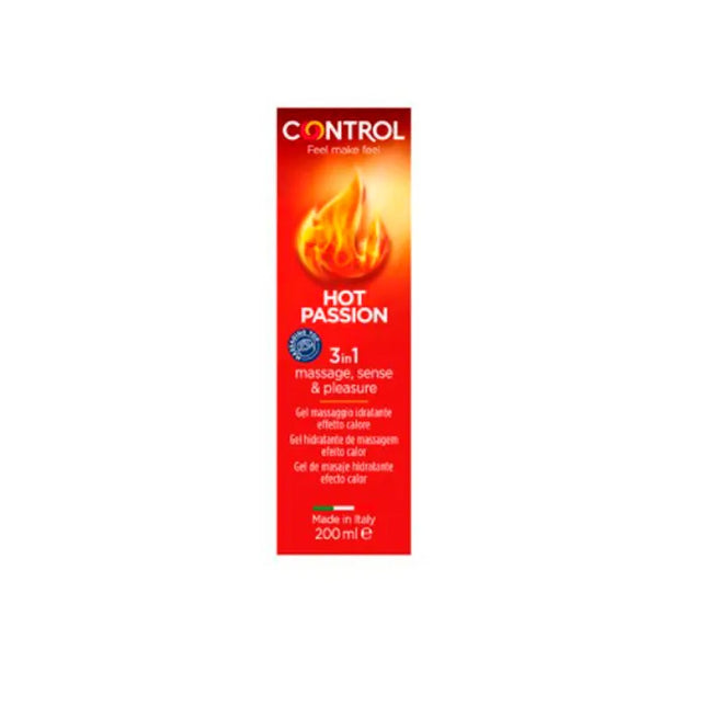 Control Gel 3 In 1 Hot Passion Unisex, 200 ml