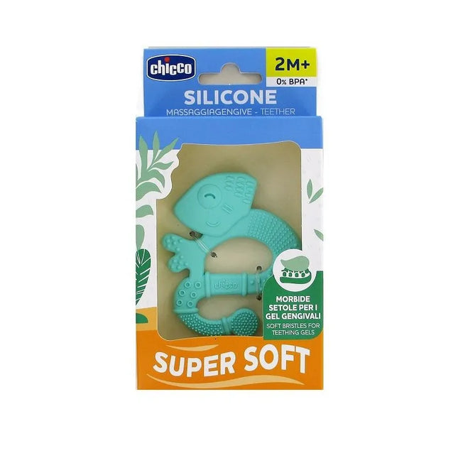 Chicco Supersoft Iguana Teether 2M+ Unisex