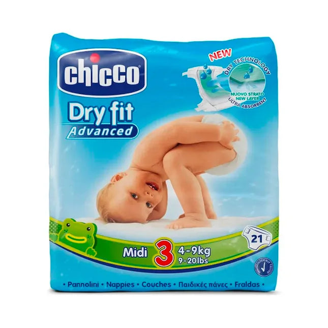 Chicco Airy Midi Nappy 4-9 kg Size 2