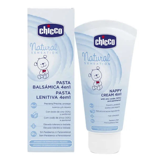 Chicco Natural Sensation Nappy – Cream 4en1 Unisex, 100 ml