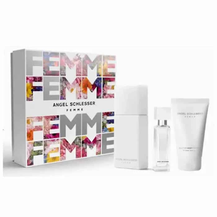 Angel Schlesser Femme – Eau de Toilette for Women Spray 100 ml, Set 3 Pieces