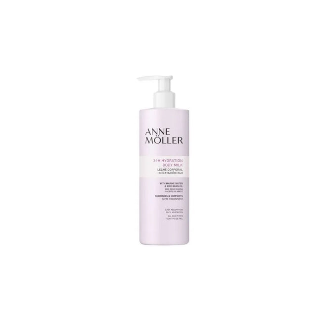 ANNE Möller Body Essentials Leche Corporal Hidratación 24h Unisex, 400 ml