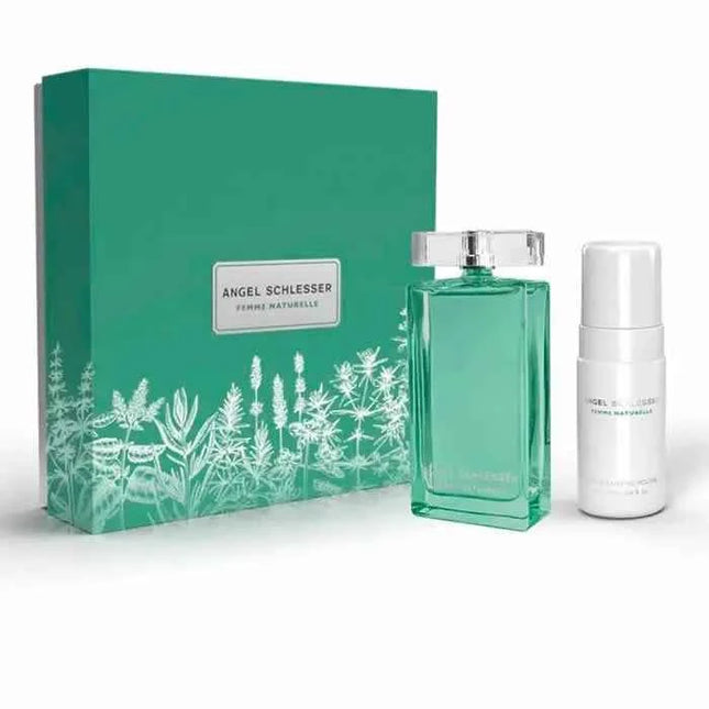 Angel Schlesser Femme Naturelle – Eau de Toilette for Women Spray 100 ml, Set 2 Pieces