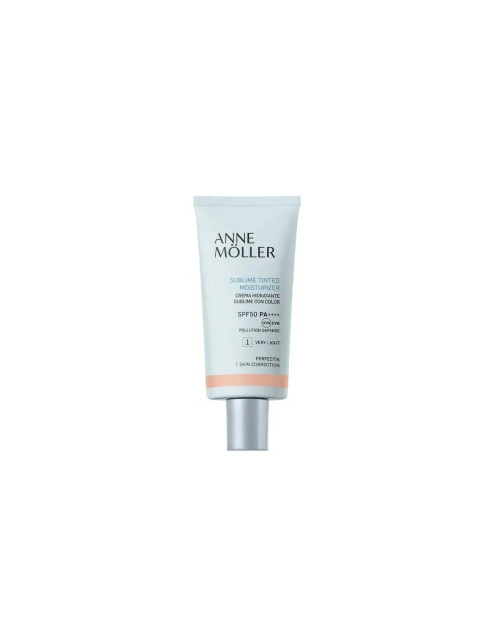 ANNE Möller Perfectia Crema Hidratante Sublime Con Color Spf50 2 Unisex, 50 ml