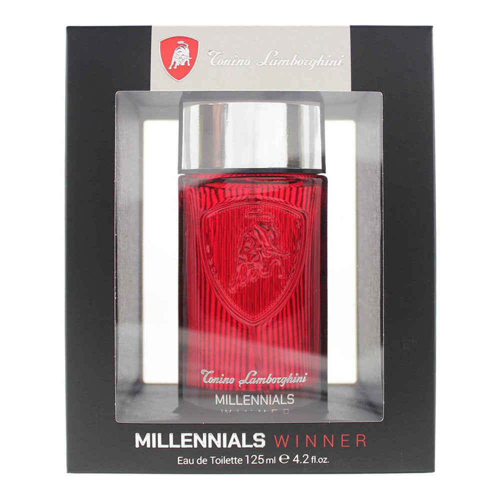 Tonino Lamborghini Millennials Winner – Eau de Toilette for Men, 125 ml