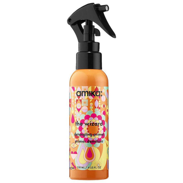 Amika The Wizard – Hair Primer for Women, Detangling, Heat Protection, Frizz Reduction, 118 ml