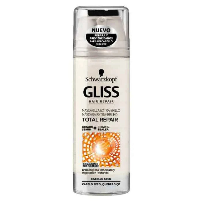 Schwarzkopf Gliss Total Repair Extra Shine Mask Unisex, 150 ml