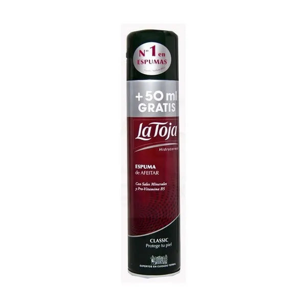 LA TOJA Classic Shaving Foam – Spray Unisex, 300 ml