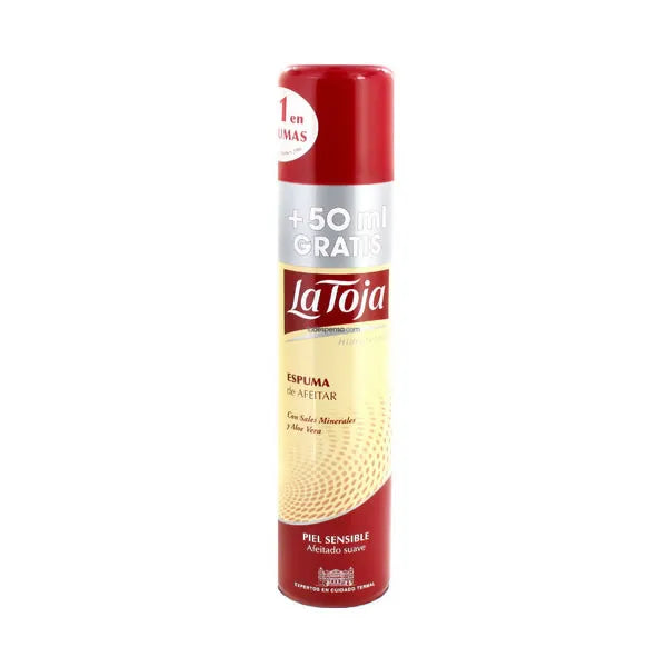 LA TOJA Shaving Foam Sensitive Skin 250+ Unisex, 50 ml