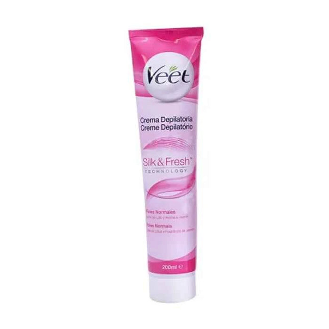 VEET Silky & Fresh Depilatory – Cream Normal Skin Unisex, 200 ml