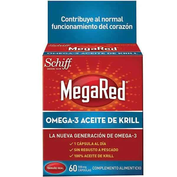 Megared Omega 3 Krill Oil, 60 capsules