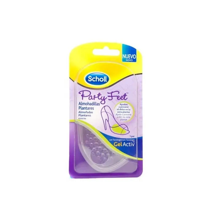 Scholl Party Feet – Gelactiv Feet Cushions, 1 Pair