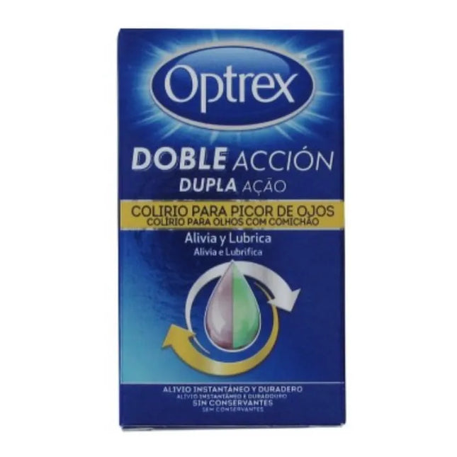 Optrex Doble Acción Itchy Eyes Eyedrops, 10 ml