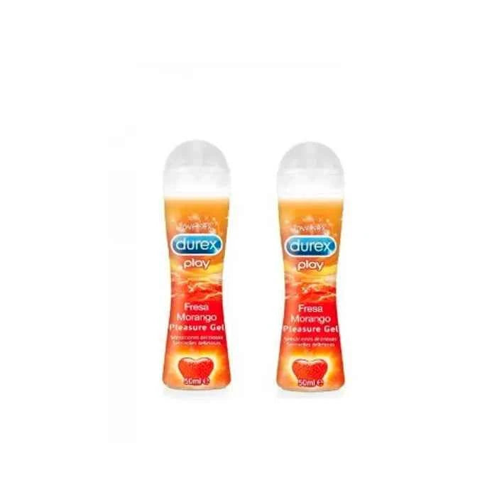 Durex Duplo Play Strawberry Morango, 2x50 ml
