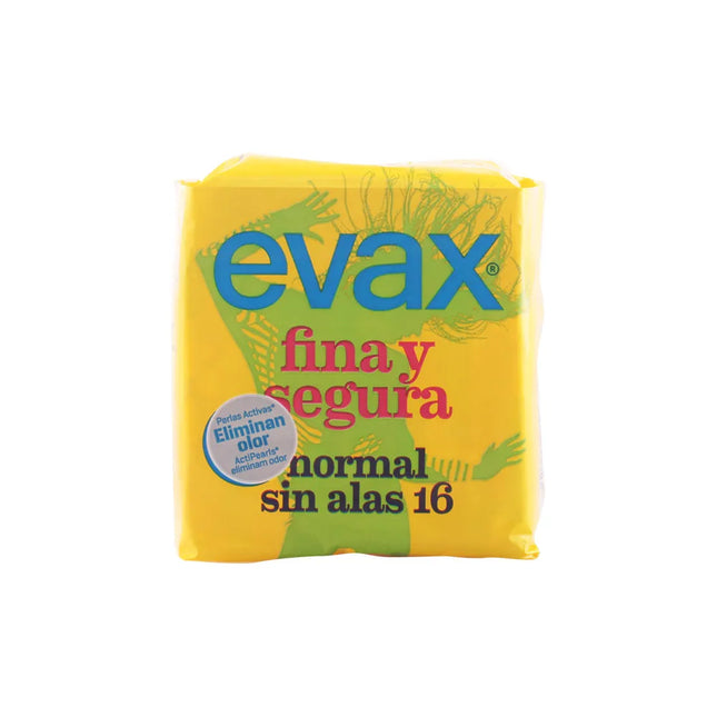 EVAX Fina & Segura Normal Sanitary Towels, 16 Units
