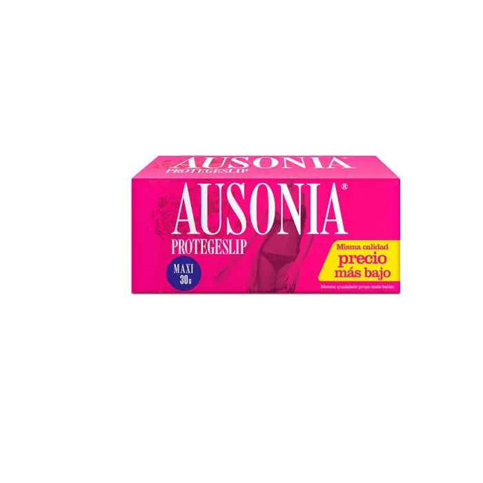 Ausonia Maxi Pantyliners, 30 Units