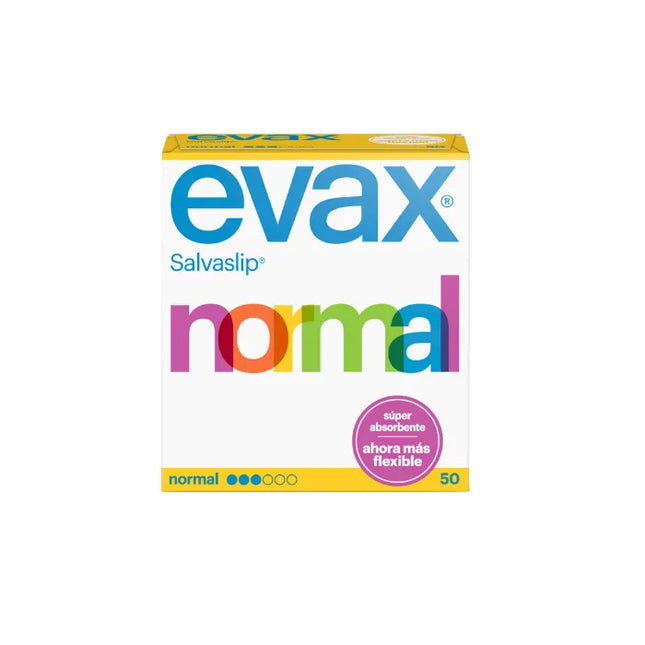 EVAX Normal Pantyliners, 50 Units
