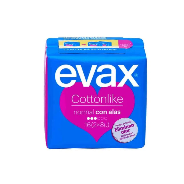 EVAX Cottonlike Normal With Wings, 16 Units