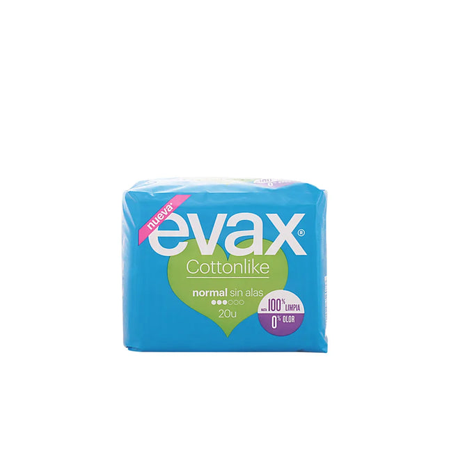 EVAX Cottonlike Normal Sanitary Towels, 20 Units