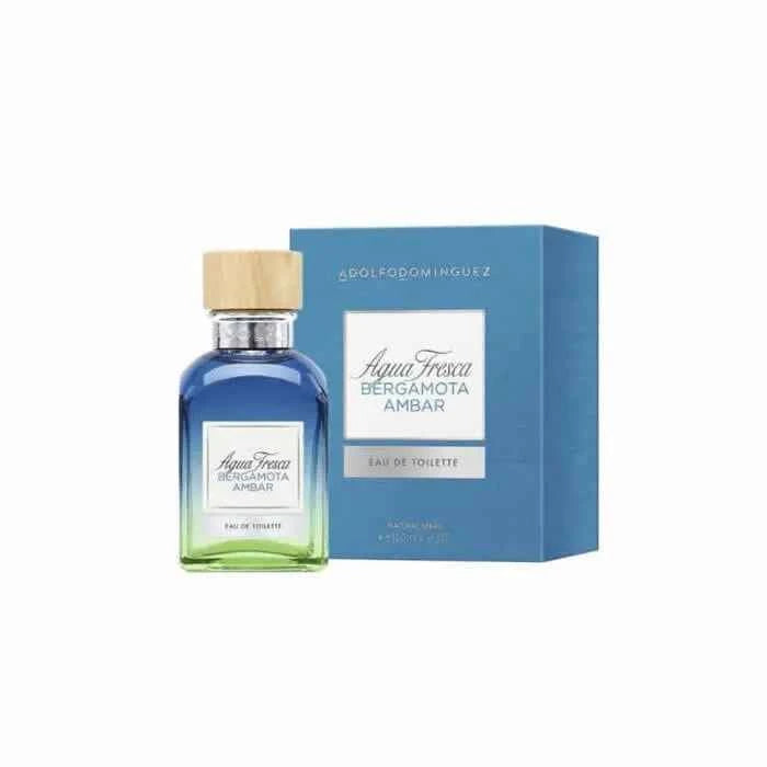 Adolfo Dominguez Agua Fresca Bergamota Ambar – Eau de Toilette for Women Spray, 120 ml