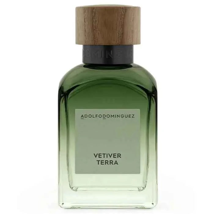 Adolfo Dominguez Vetiver Terra – Eau de Parfum for Men Spray, 120 ml