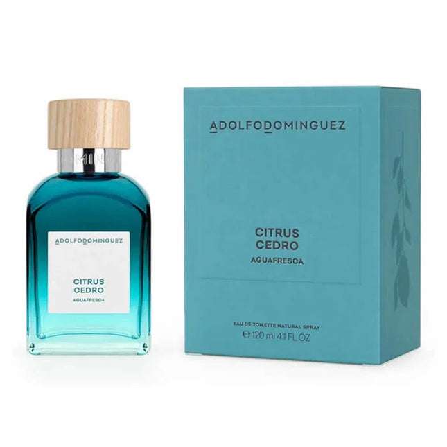 Adolfo Dominguez Agua Fresca Citrus Cedro – Eau de Toilette for Men Spray, 60 ml