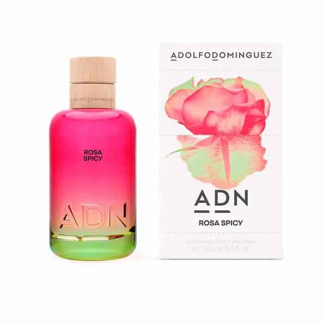 Adolfo Dominguez Adn Rosa Spicy – Eau de Parfum Unisex Spray, 100 ml