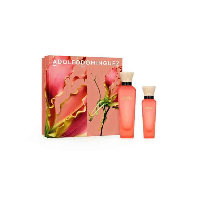Adolfo Dominguez A D Agua Fresca Mango Palmarosa – Eau de Toilette for Women Spray 120 ml 60 ml Sets