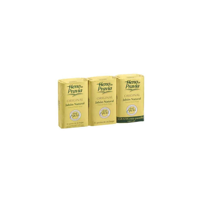HENO DE Pravia Original Jabón Natural Pack Unisex, 2 X 115 g