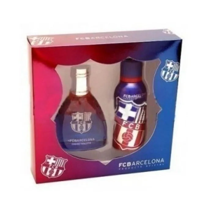 FC Barcelona Eau de Toilette Unisex – Spray 100 ml Set 2 Pieces 2017