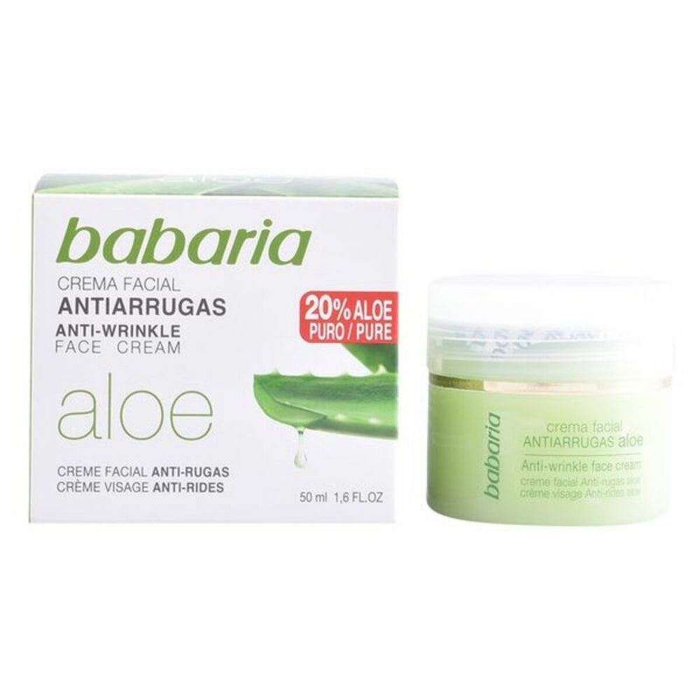 Babaria Aloe Vera – Anti-Ageing Cream for Women, 50 ml