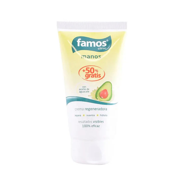 Famos Regenerating Hand – Cream Avocado Oil Unisex, 75 ml