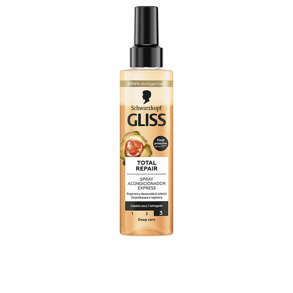 Schwarzkopf Gliss Total Repair Acondicionador – Spray Unisex, 200 ml