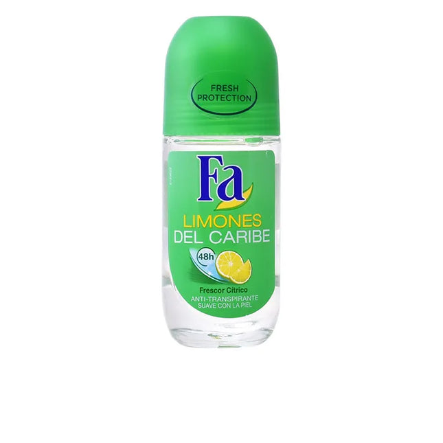 FA Lemons Of Caribbean – Deodorant Roll-on Unisex, 50 ml