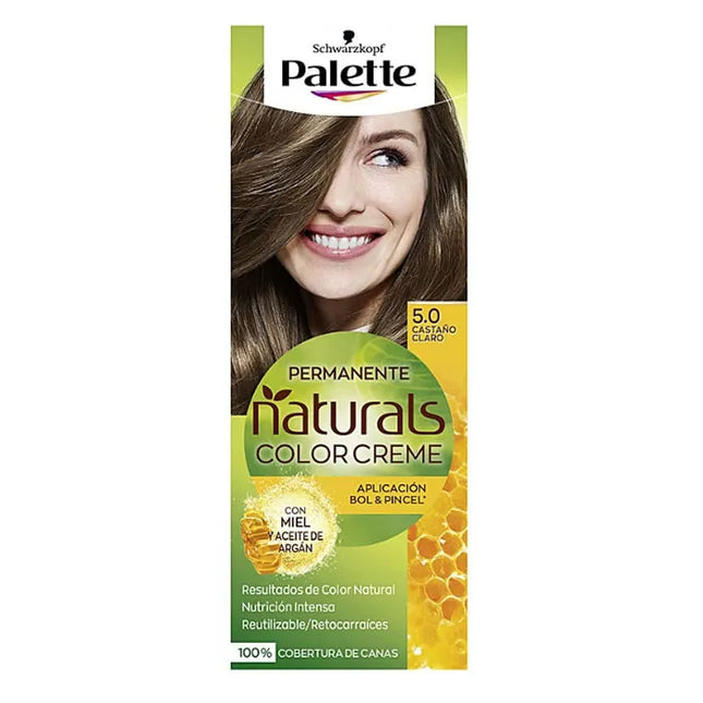 Schwarzkopf Palette Naturals Color Creme 5.0 Light brown Unisex