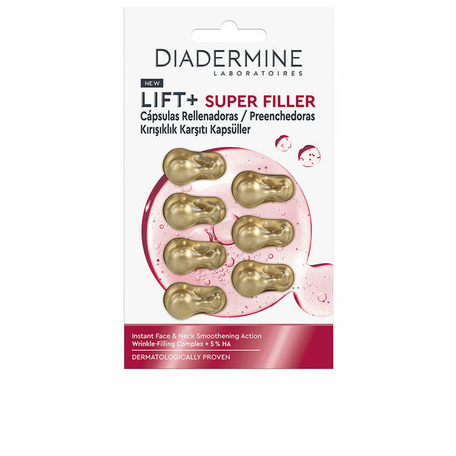 Diadermine Lift Super Filler Rellenador Alisante Rostro y Cuello Cápsulas 7 U Unisex