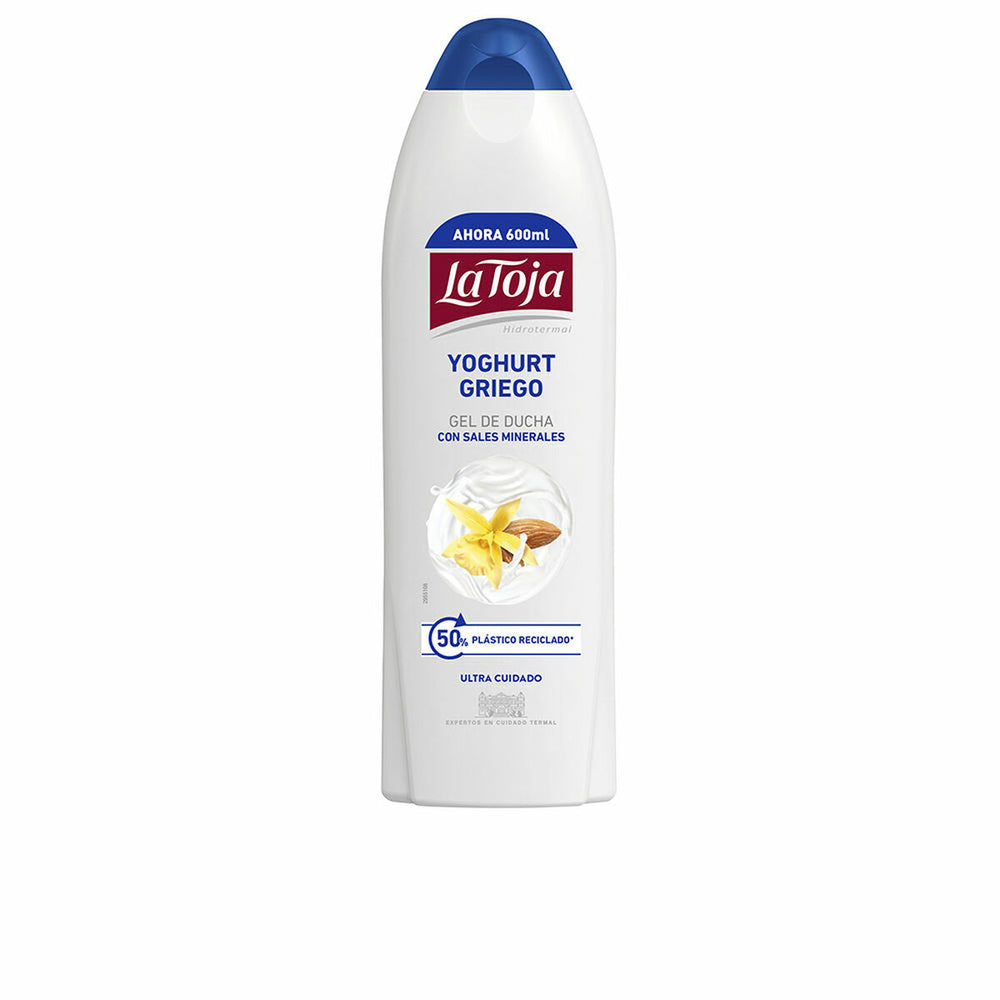 LA TOJA Yoghurt Griego – Gel Crema Ducha Unisex, 600 ml