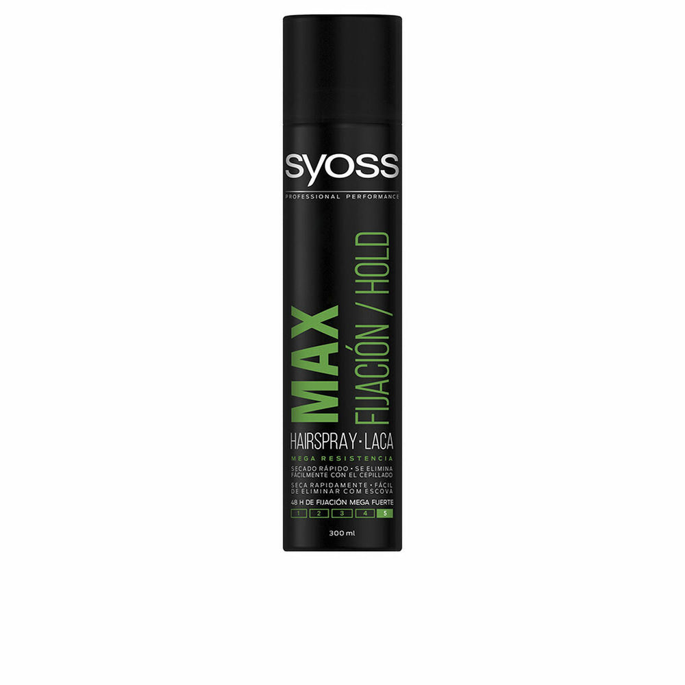 Syoss Max Fijación Laca Unisex, 300 ml
