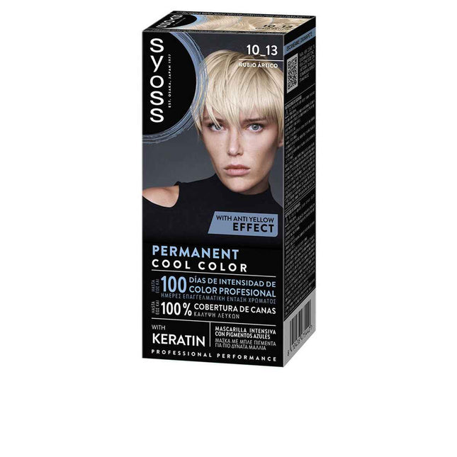 Syoss Permanent Cool Color 10,13-Rubio Ártico 1 U Unisex