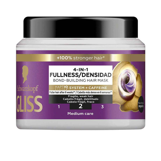 Schwarzkopf Gliss Full Hair Wonder Mascarilla Unisex, 400 ml